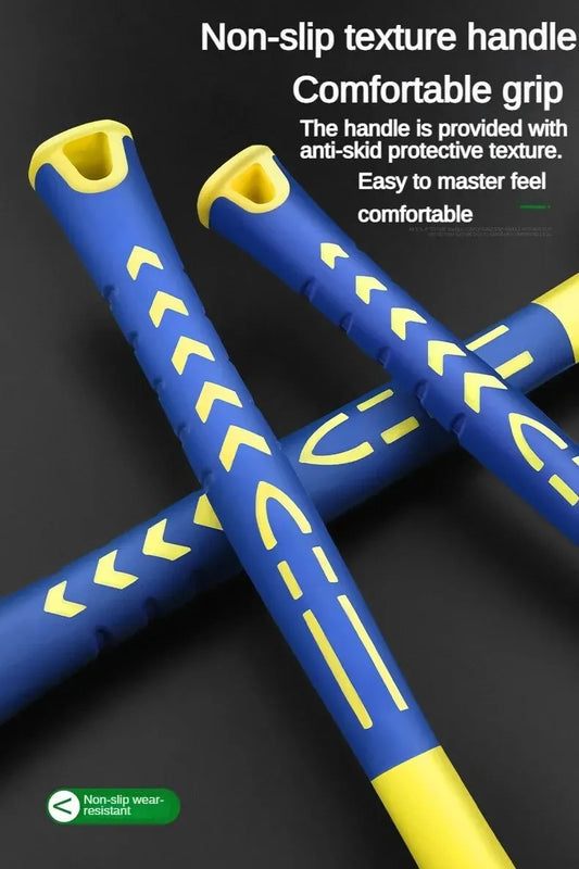 Doppelköpfiger 25mm Gummihammer mit abnehmbarem isoliertem Griff