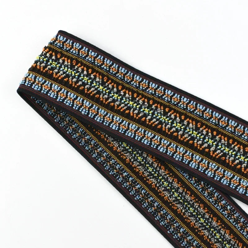 Elastisches Jacquard Gurtband für Kleidung und Nähprojekte