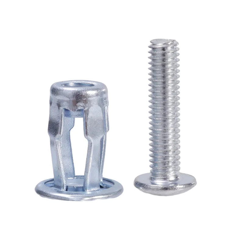 4er Set M4 M5 M6 M8 Blütenblattmuttern Schrauben Kfz Nummernschild Befestigung