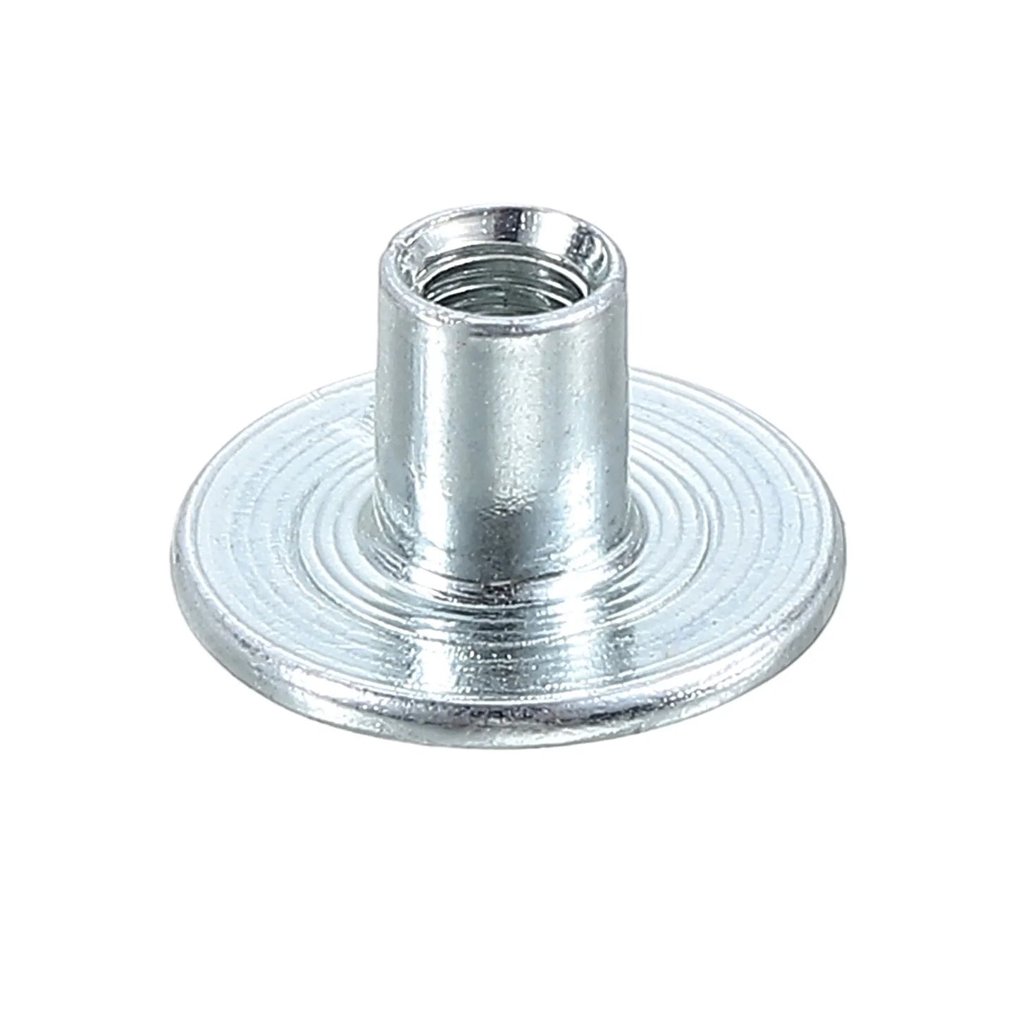 50er Set T-Muttern aus robustem Kohlenstoffstahl mit runder Basis