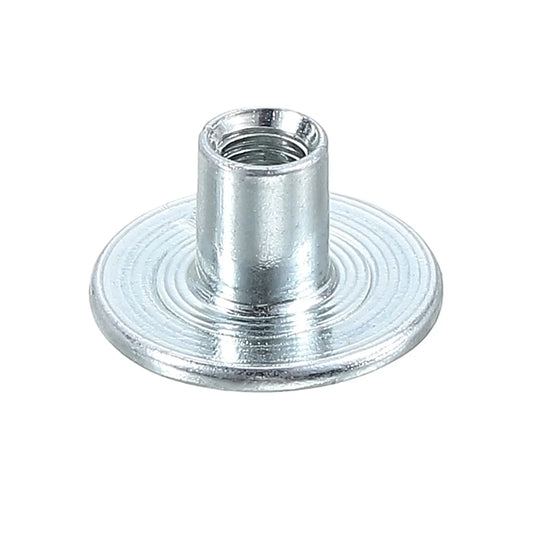 50er Set T-Muttern aus robustem Kohlenstoffstahl mit runder Basis