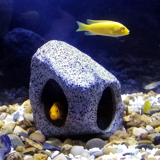 Natürliche Aquarium Dekoration: Keramik Steine für eine schöne Unterwasserwelt