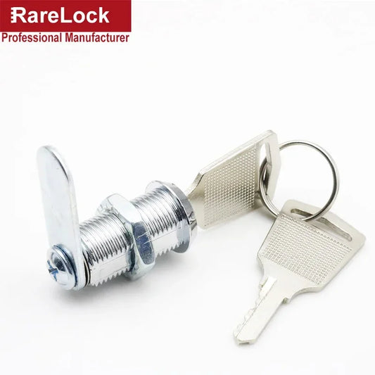 Möbel Nockenschloss 12mm Zinklegierung mit 2 Schlüsseln Schrank Schublade