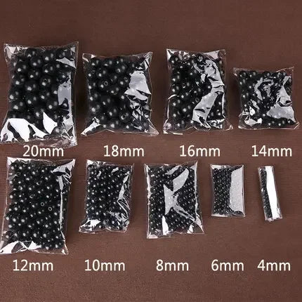 Holzperlen Set 4-20 mm in verschiedenen Farben für kreative Projekte