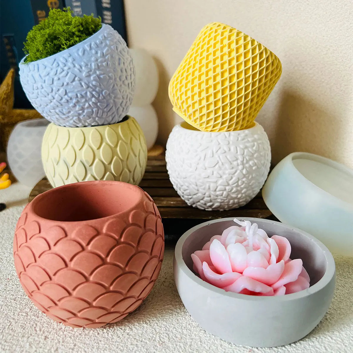 Silikonform Elefantenform für DIY Kaktus Sukkulenten Pflanzer