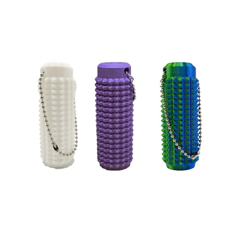 Mini Spiky Grippie Stressabbau Schlüsselanhänger für Erwachsene-Yabubest - Home & More