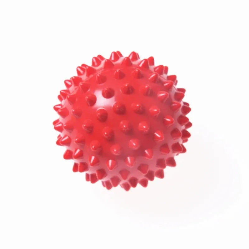 7 cm PVC Massage Ball mit harten Spikes für Muskelentspannung Fußpflege