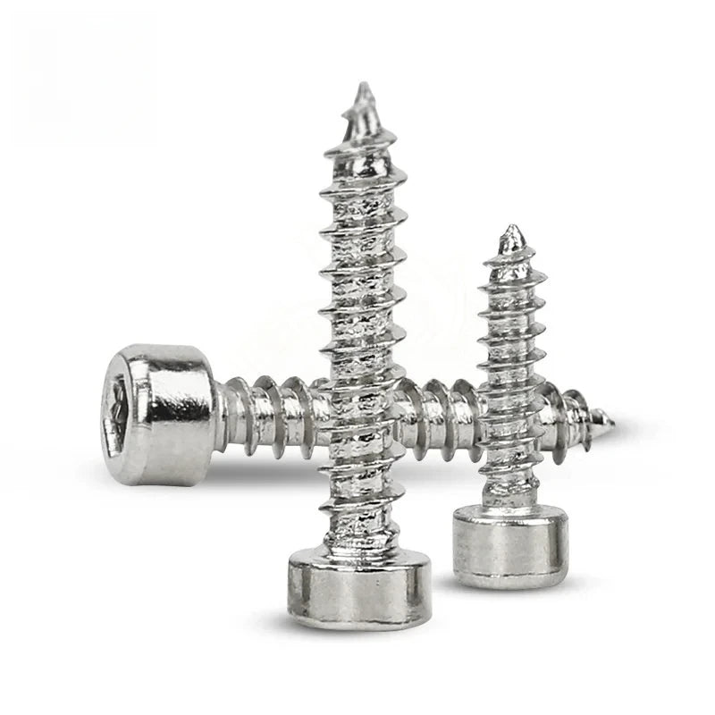 Selbstschneidende Innensechskantschraube Stahl verschiedene Größen