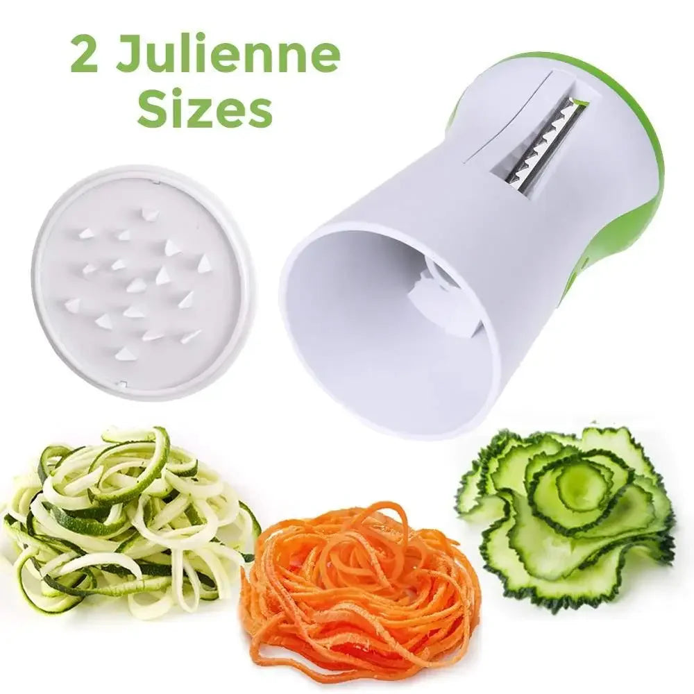 Heavy Duty Spiralizer Gemüseschneider Edelstahl Zucchini Pasta Nudel Cutter
