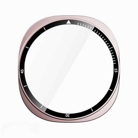 Schutzcover aus gehärtetem Glas mit PC-Rahmen für Smartwatches 40/44mm