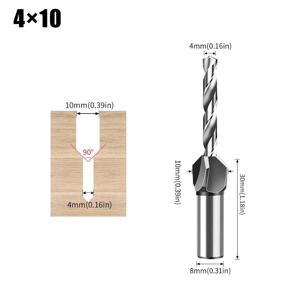 Verstellbarer Sechskant- und Vierkant-Blindlochbohrer für Holzbearbeitung