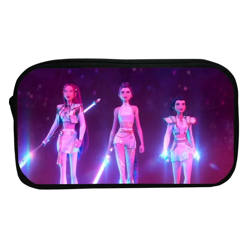 Kpop DHunter Federmäppchen mit großem, mehrschichtigem Stauraum