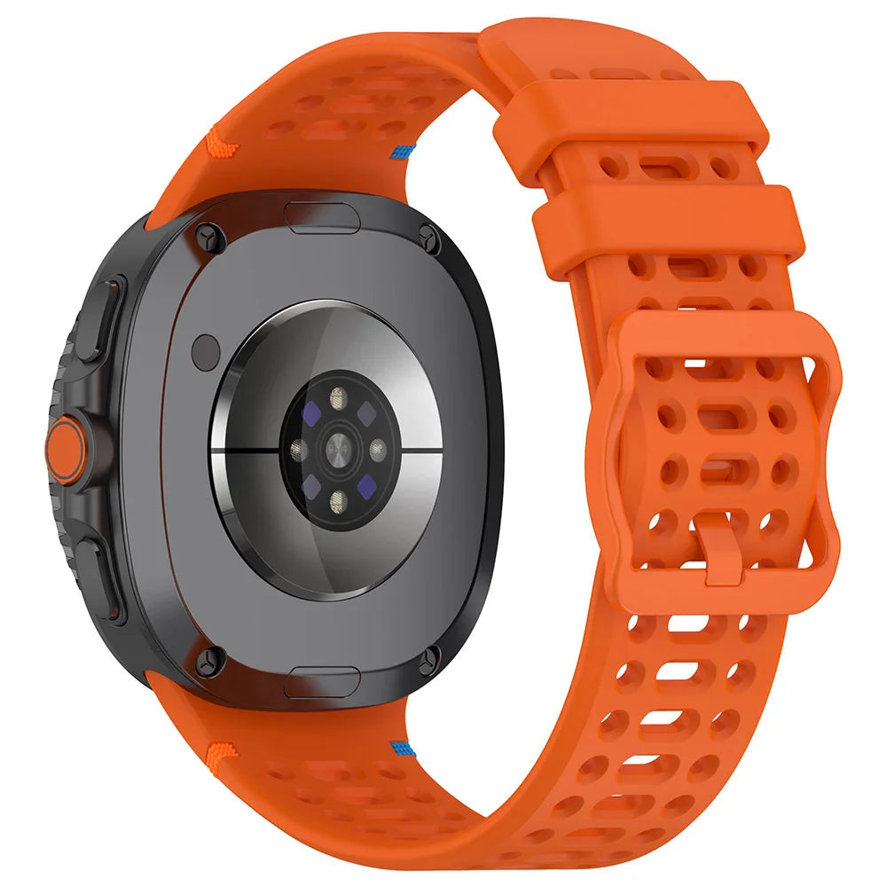 Silikon Ersatzarmband für Smartwatch 40 44 47 mm Sport komfortabel