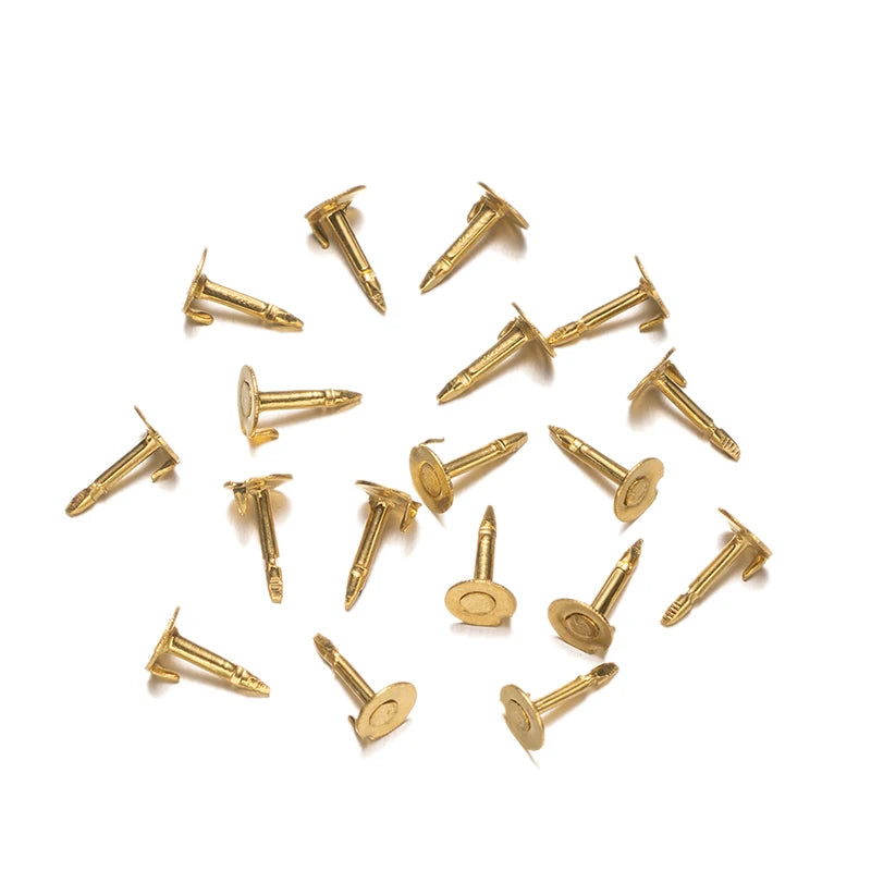 Metall Locking Pin Brosche Abzeichen Halter Verschluss für DIY Schmuck und Handwerk-Yabubest - Home & More