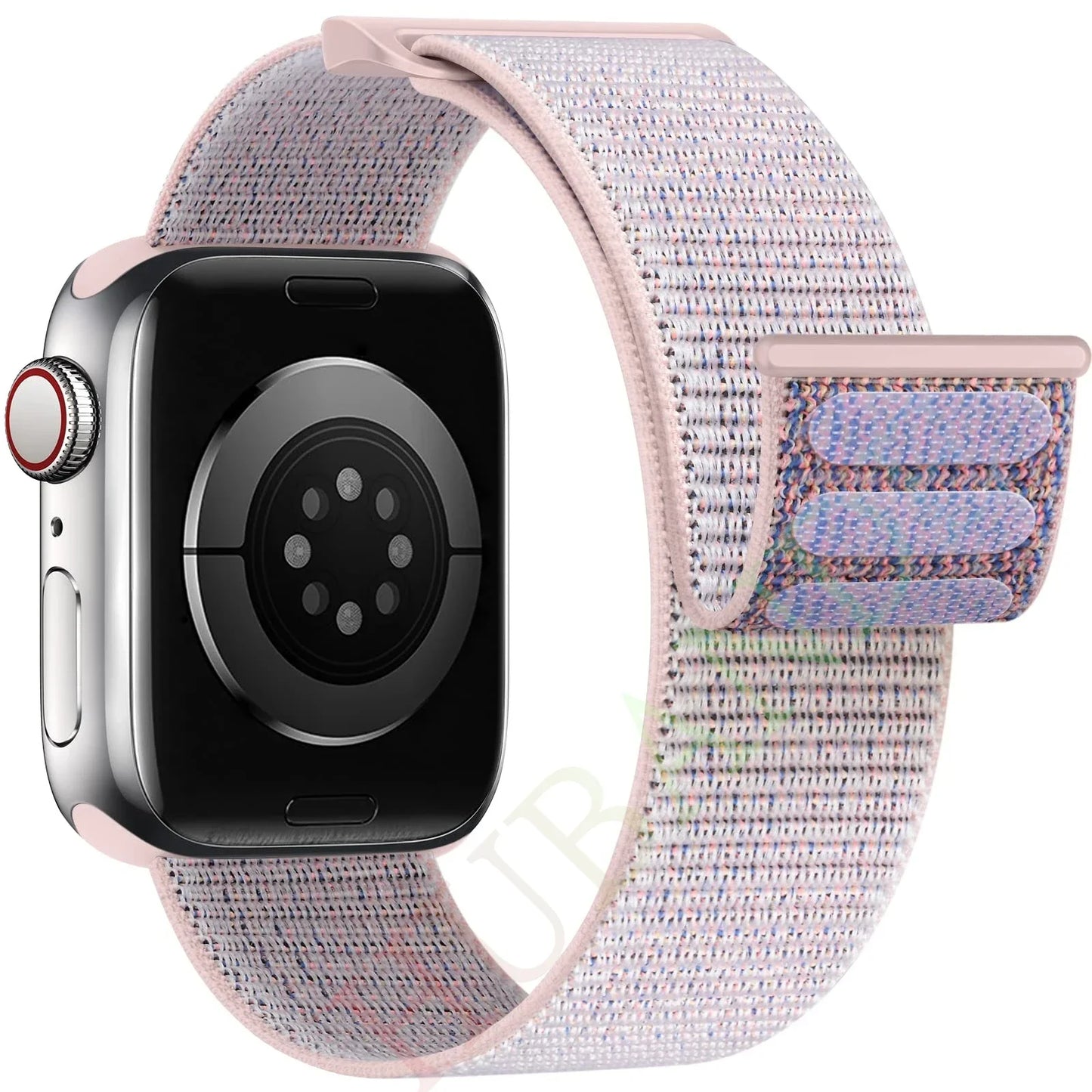 Atmungsaktives Nylonarmband für Smartwatch 38-49 mm, Unisex