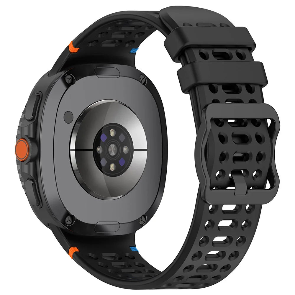 Silikon Ersatzarmband für Smartwatch 40 44 47 mm Sport komfortabel