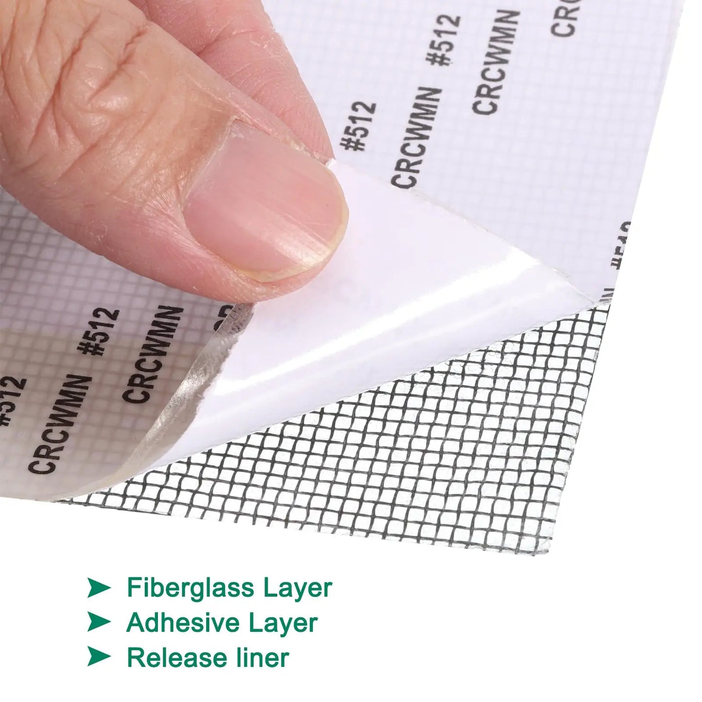 Glasfaser Reparatur Klebeband für Fenster und Türgitter 10cm