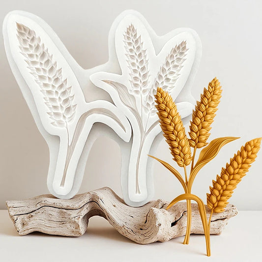 Silikon Kuchen Dekorierform Weizen Ohr Sugarcraft Fondant Backform