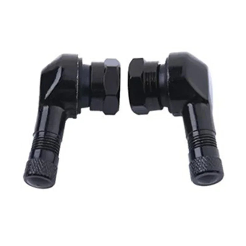 2er Set Motorrad Reifenventil Ellenbogen 90 Grad Winkel Tubeless Ventile