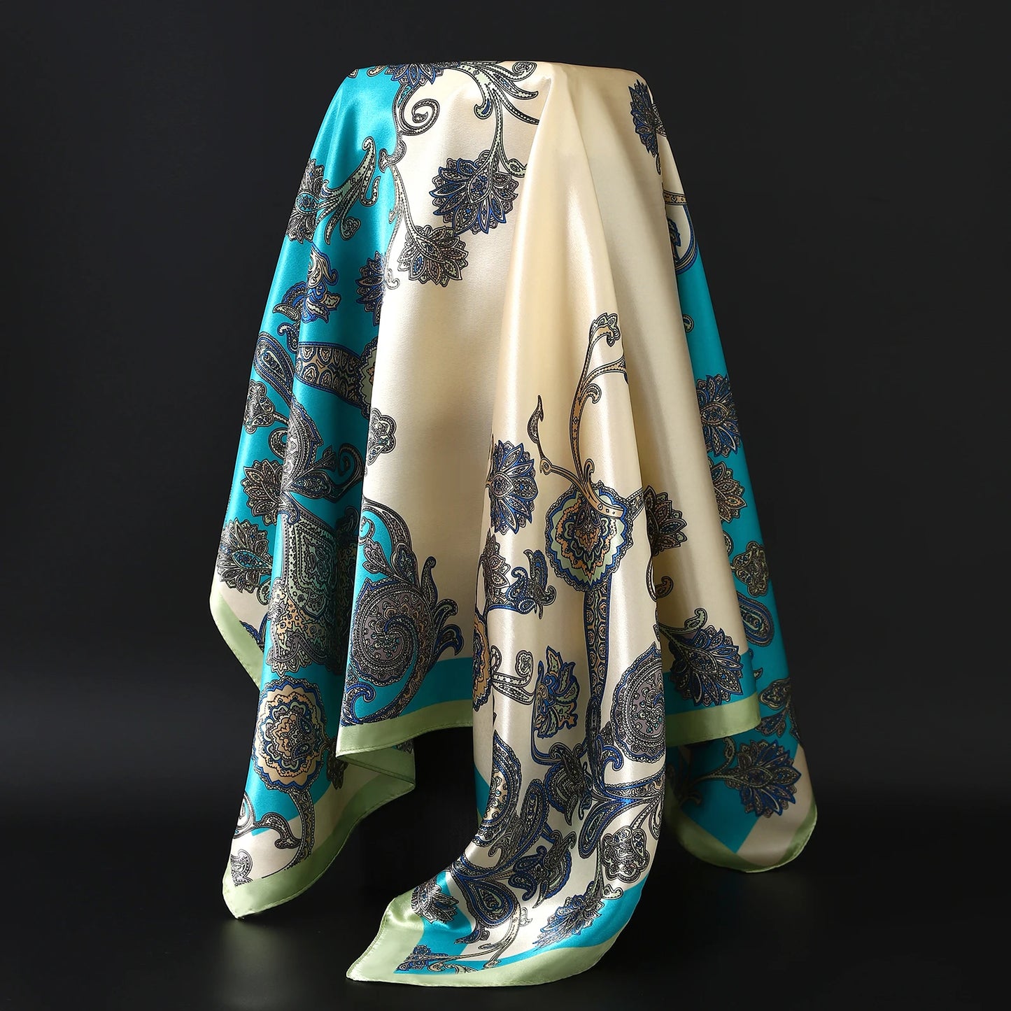 Stilvolles Polyester Halstuch für Damen - Vielseitiger Retro Look