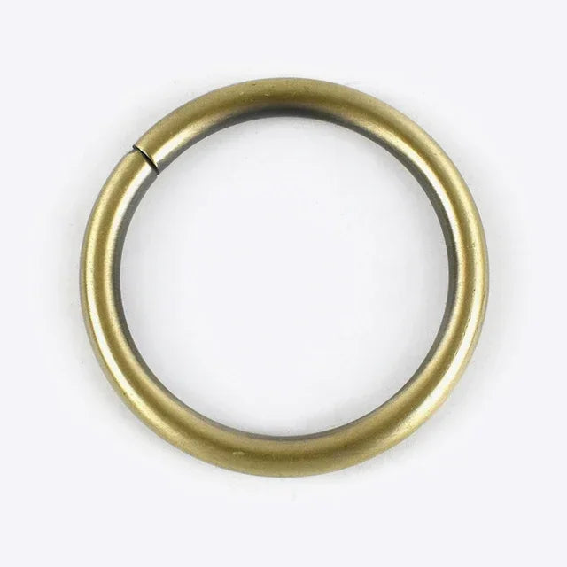 5/10 Stück Metall O-Ring Schnallen 12-50 mm für Taschen Gürtel DIY