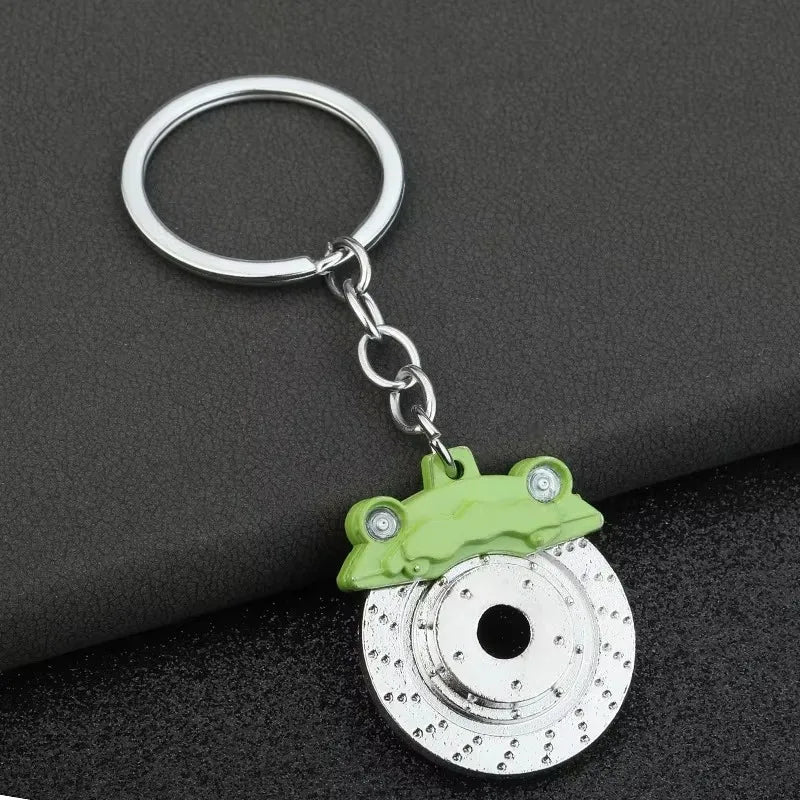Robuster Edelstahl Schlüsselanhänger im Autoteile-Design – Perfektes Männergeschenk