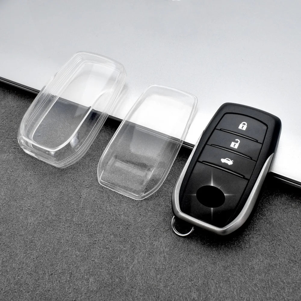 Transparente TPU-Schlüsselhülle mit perfektem Schutz für Fahrzeugschlüssel