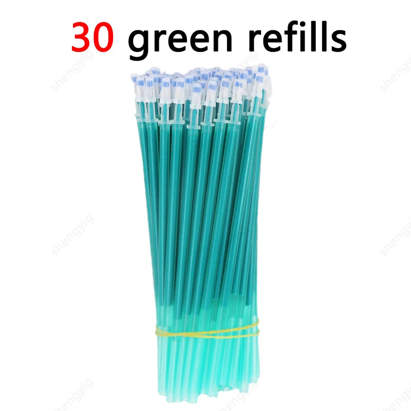 25-teiliges Kawaii Löschbares Gelstift-Set für Schule und Büro 15 cm