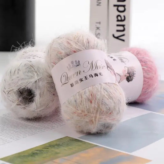 Weiches Mohair Garn für komfortable handgestrickte Kleidung