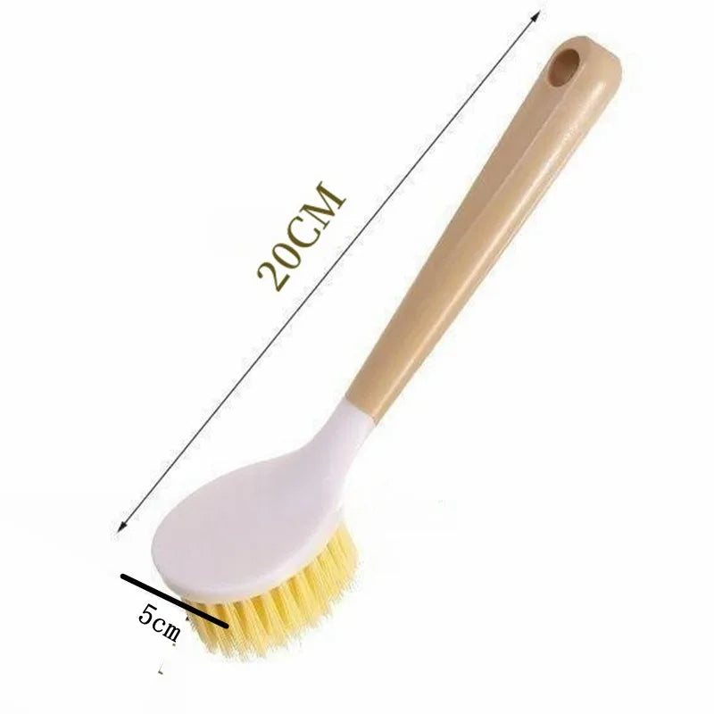 Multifunktions Küchenbürste mit langem Griff für Spüle, Pfannen, Töpfe