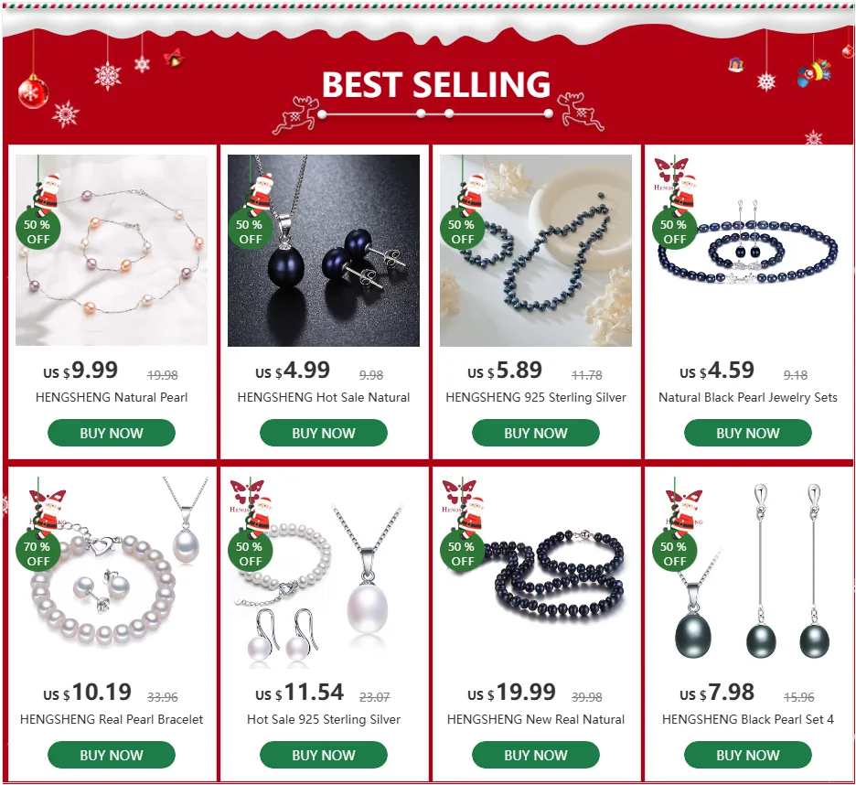 Schmuckset Halskette und Armband mit natürlichen Süßwasserperlen in Silber-Yabubest - Home & More