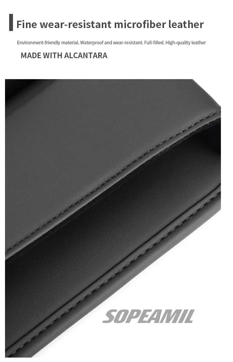 Praktische Auto Sitz Spalt Aufbewahrungsbox mit Becherhalter