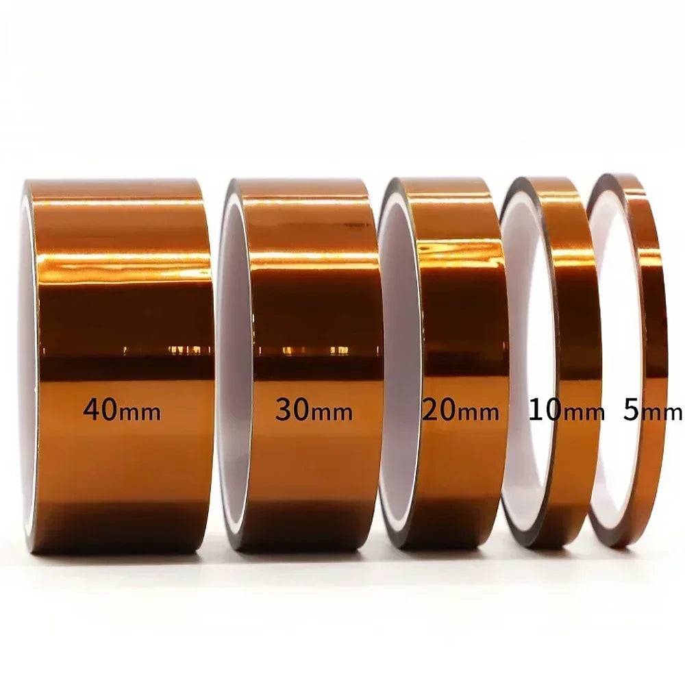 Kapton Polyimid Klebeband Isolierband 5-40 mm Wärmebeständig Schutzband
