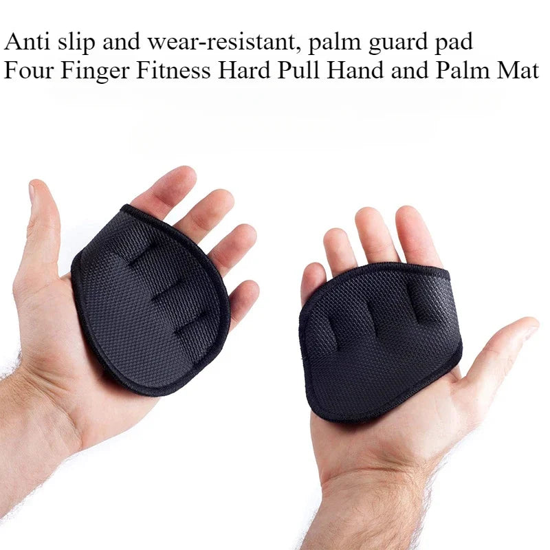 Offene Handflächenschützer für Fitness Krafttraining Anti-Rutsch
