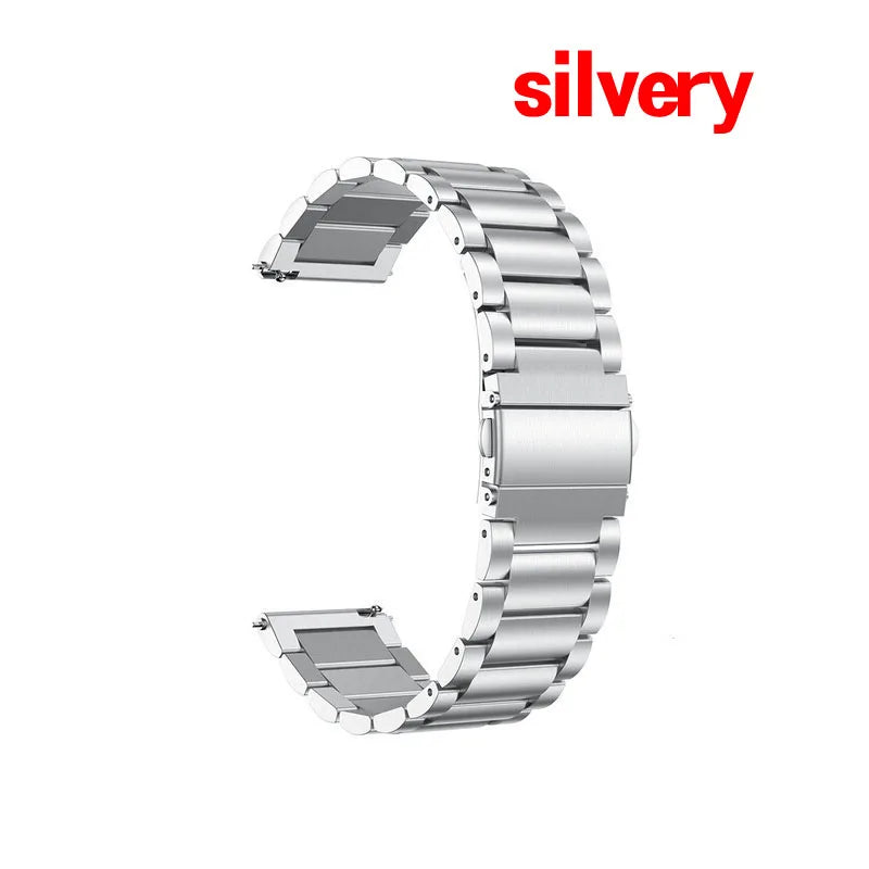 Edelstahl Uhrenarmband 20mm 22mm für Smartwatches & Classic Uhren Unisex