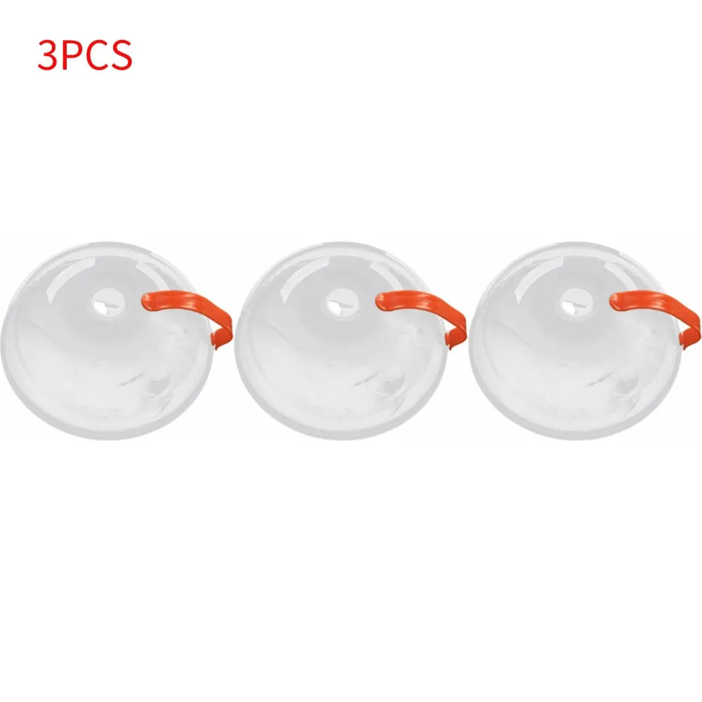 Transparente BPA-freie Mikrowellen-Spritzschutz Abdeckung mit Griff-Yabubest - Home & More