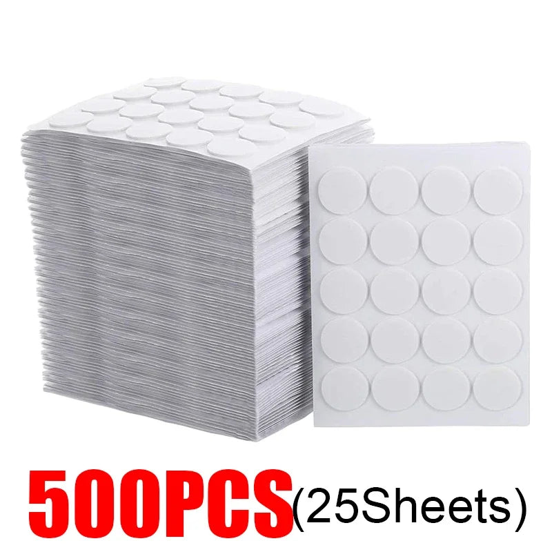 Kerze Docht Aufkleber 100 oder 1000 Stück Weiß doppelseitiges Klebeband