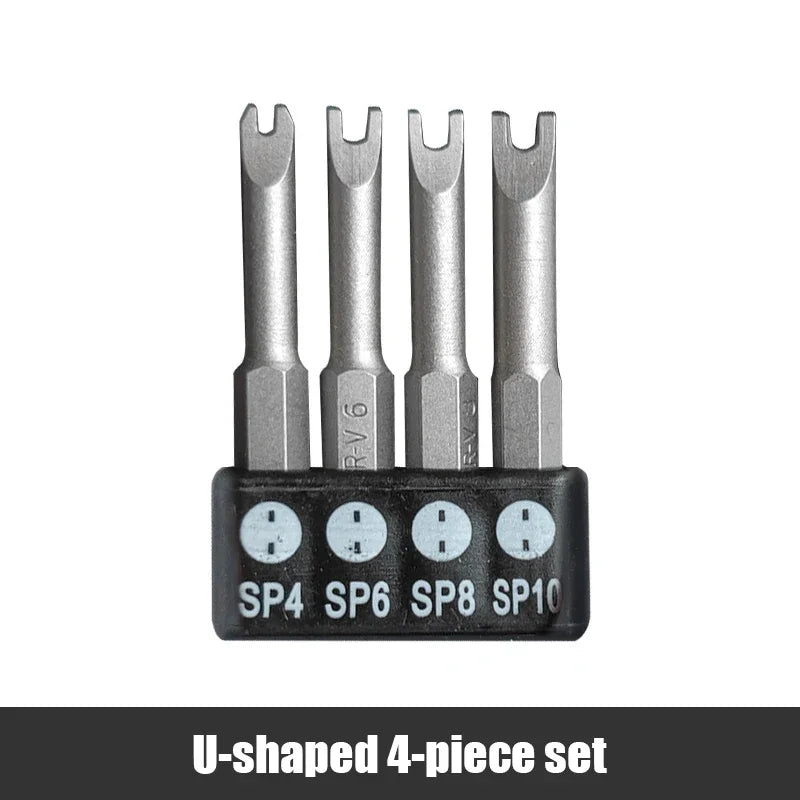 Präzisions Schraubendreher Bits Set Magnetisch 1/4 Y U Dreieck Werkzeug