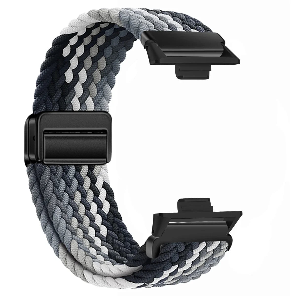 Verstellbares Nylon-Schlaufenarmband mit Magnetverschluss für Sportuhren