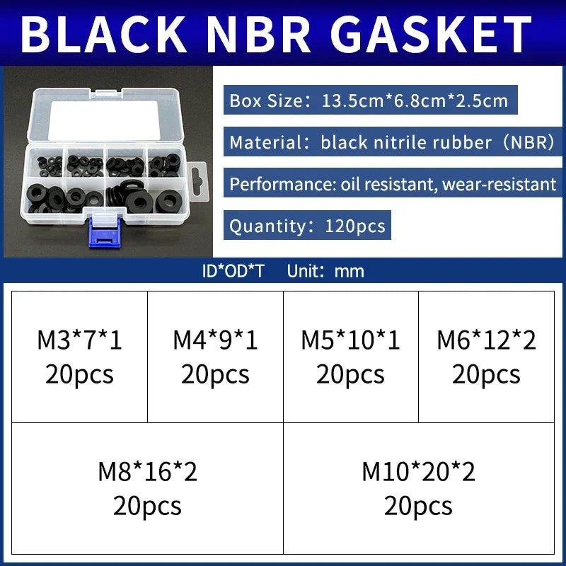 Robuste flache Gummidichtung für wasserdichte Reparaturen