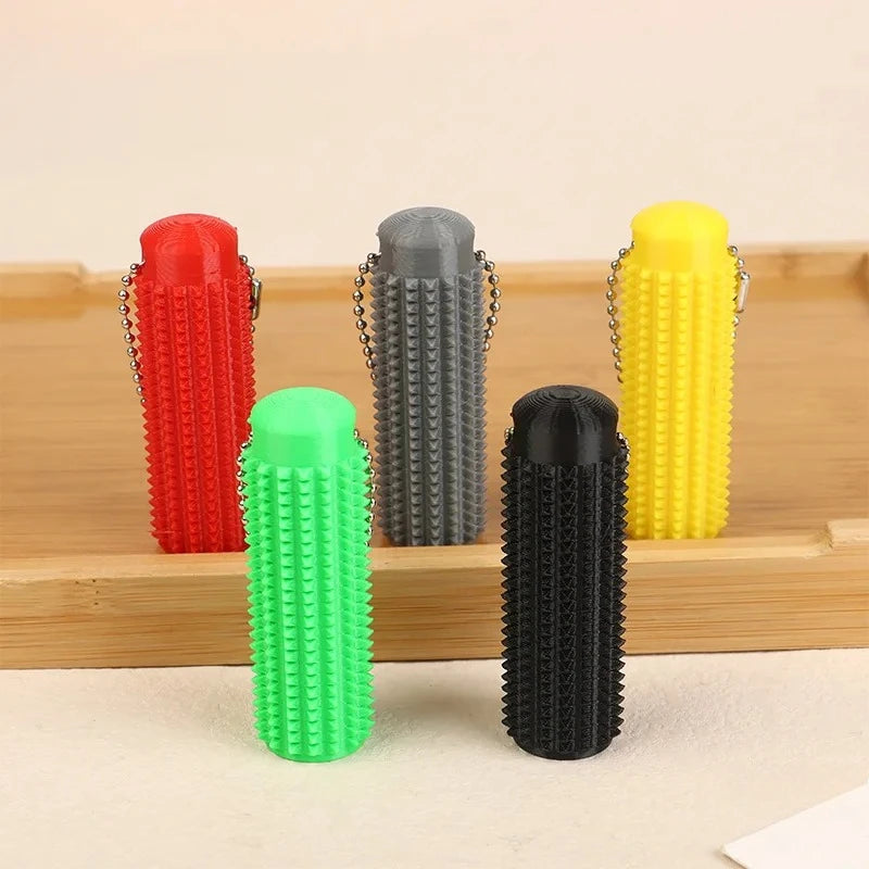 Mini Spiky Grippie Stressabbau Schlüsselanhänger für Erwachsene-Yabubest - Home & More