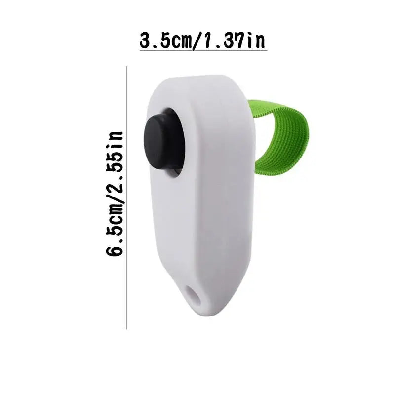 Hundetraining Clicker Kunststoff tragbar für Hunde und Katzen Training