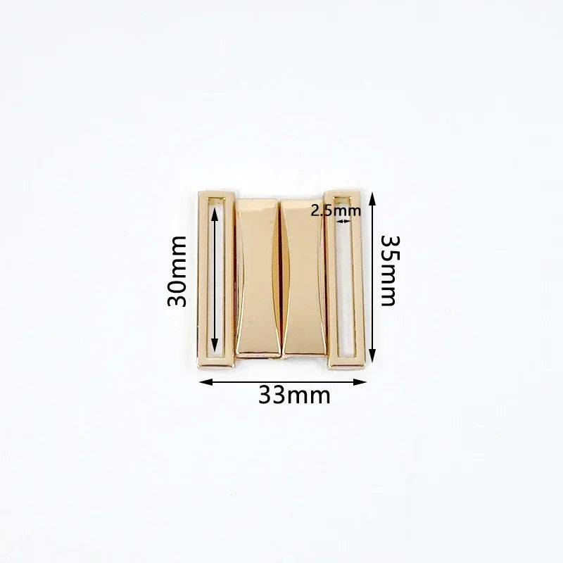 Dekorative Metall Gürtel und Taschen Schnallen für Mode & DIY