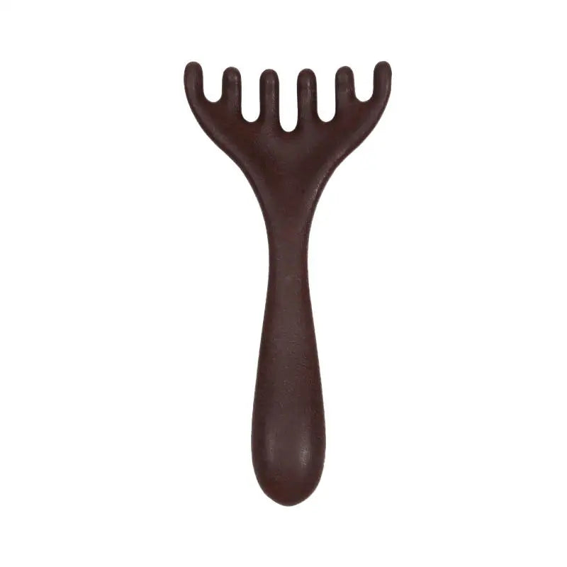 Holz Meridian Massage Kamm 6 Klauen Kopf Massagegerät für Entspannung-Yabubest - Home & More