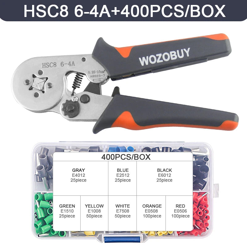 Multifunktionale Crimpzange HSC8 6-4/6-6 für elektrische Arbeiten