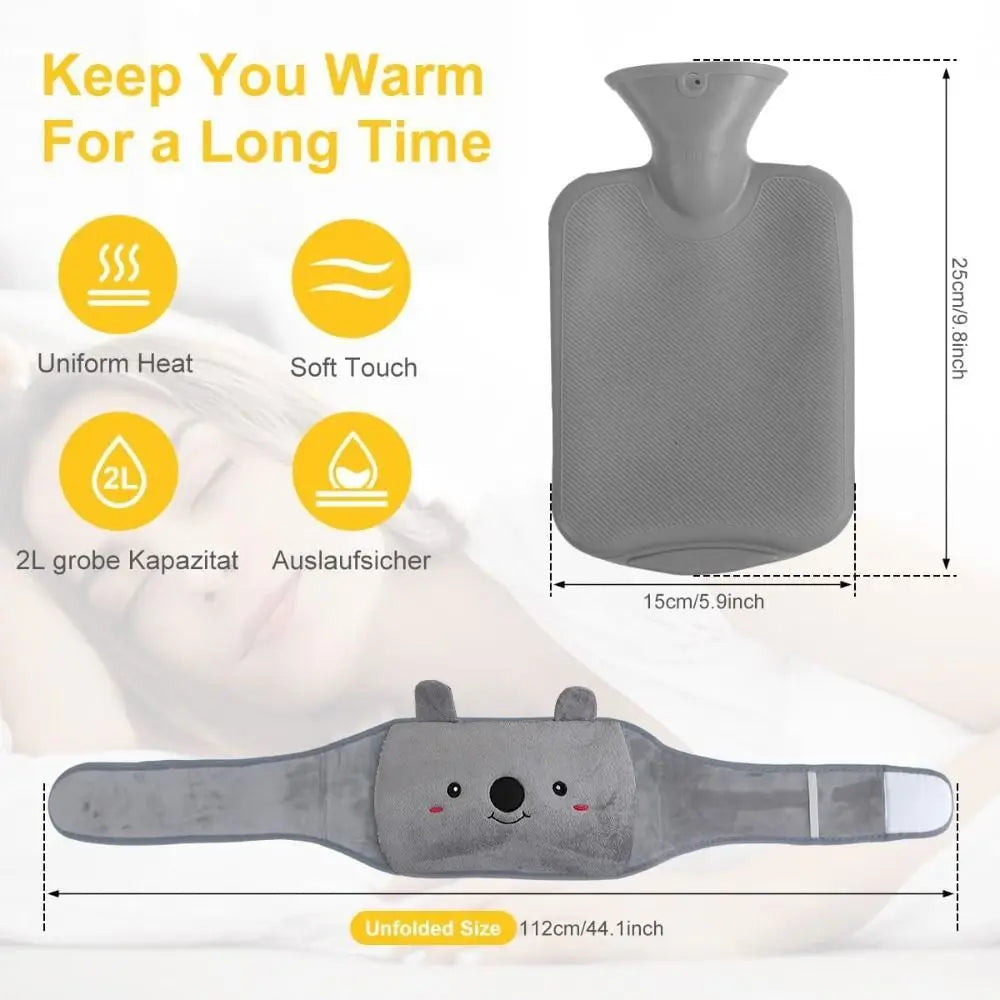 Niedlicher tragbarer PVC-Wärmflaschen-Gürtel für Handwärmer-Yabubest - Home & More