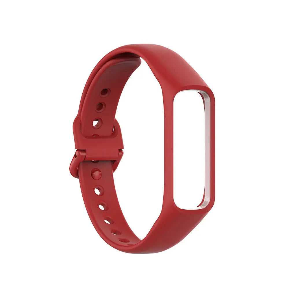 Weiches Silikonarmband für Smartwatch mit verstellbarer Länge und Verschluss