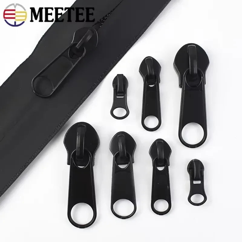 Nylon Reißverschluss Schieber Abzieher – Reparatur DIY Taschen Kleidung Set