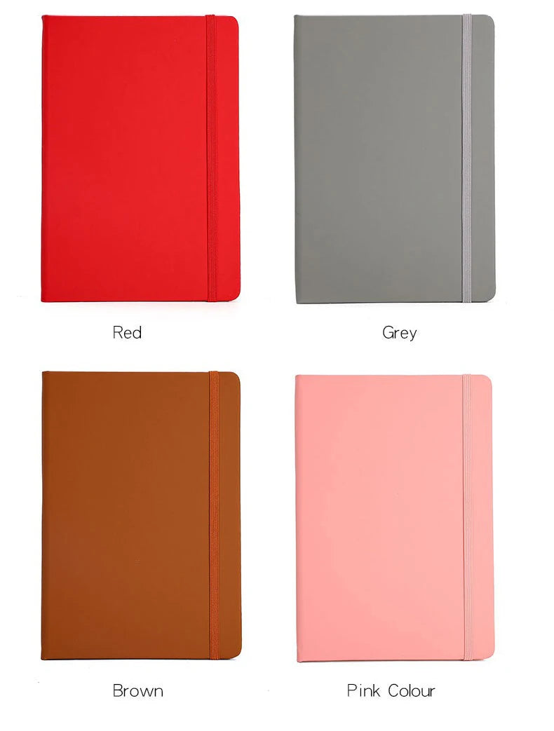 Notizbuch A5/A6 PU-Leder mit individuellem Logo – Tagebuch & Journal-Yabubest - Home & More