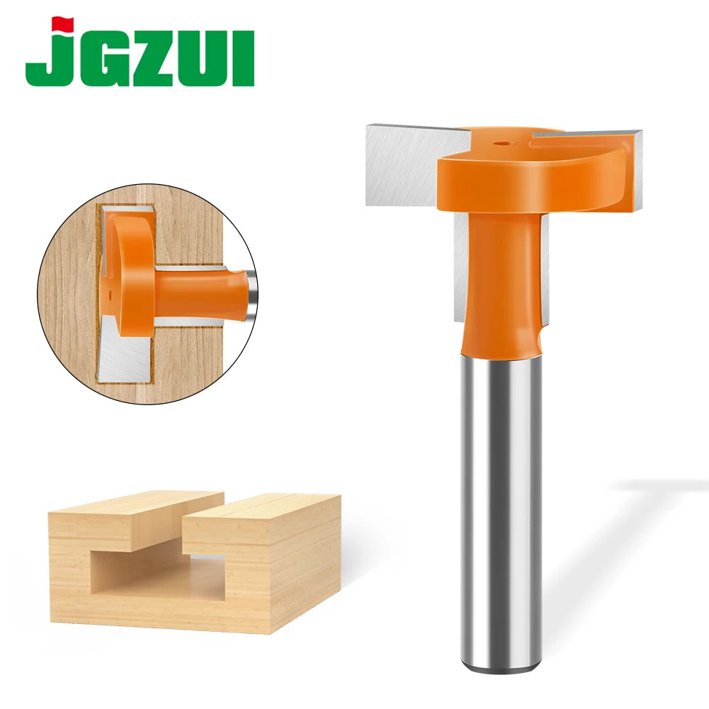 8mm Schaft Gerade Kante T-Router Bit für präzises Schlitzen